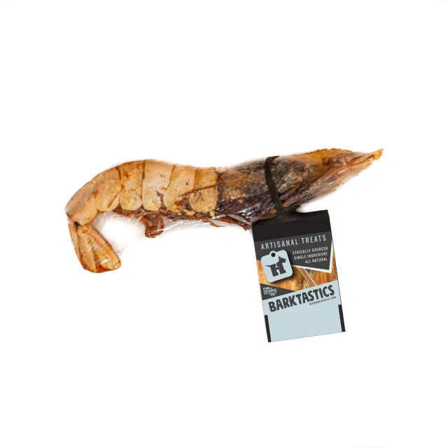 Hero Dog Treats Pink Shrimp friandise crevette rose