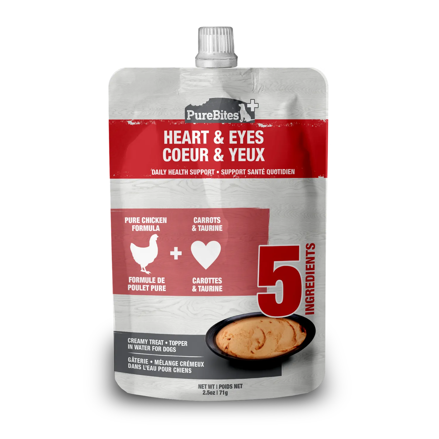 PureBites Plus Crémeux friandise liquide poulet