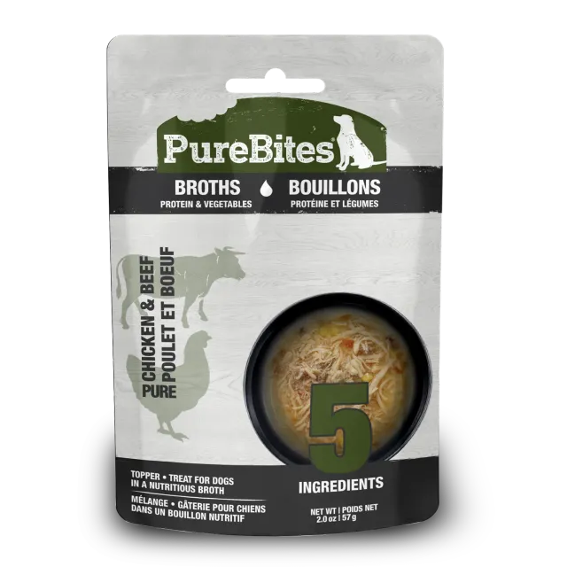 PureBites bouillon pour chien