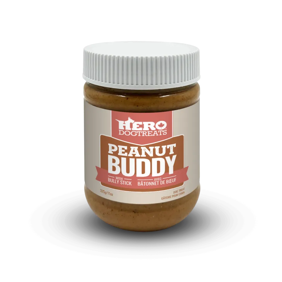 Hero Dog Treats Peanut Buddy friandise 325g