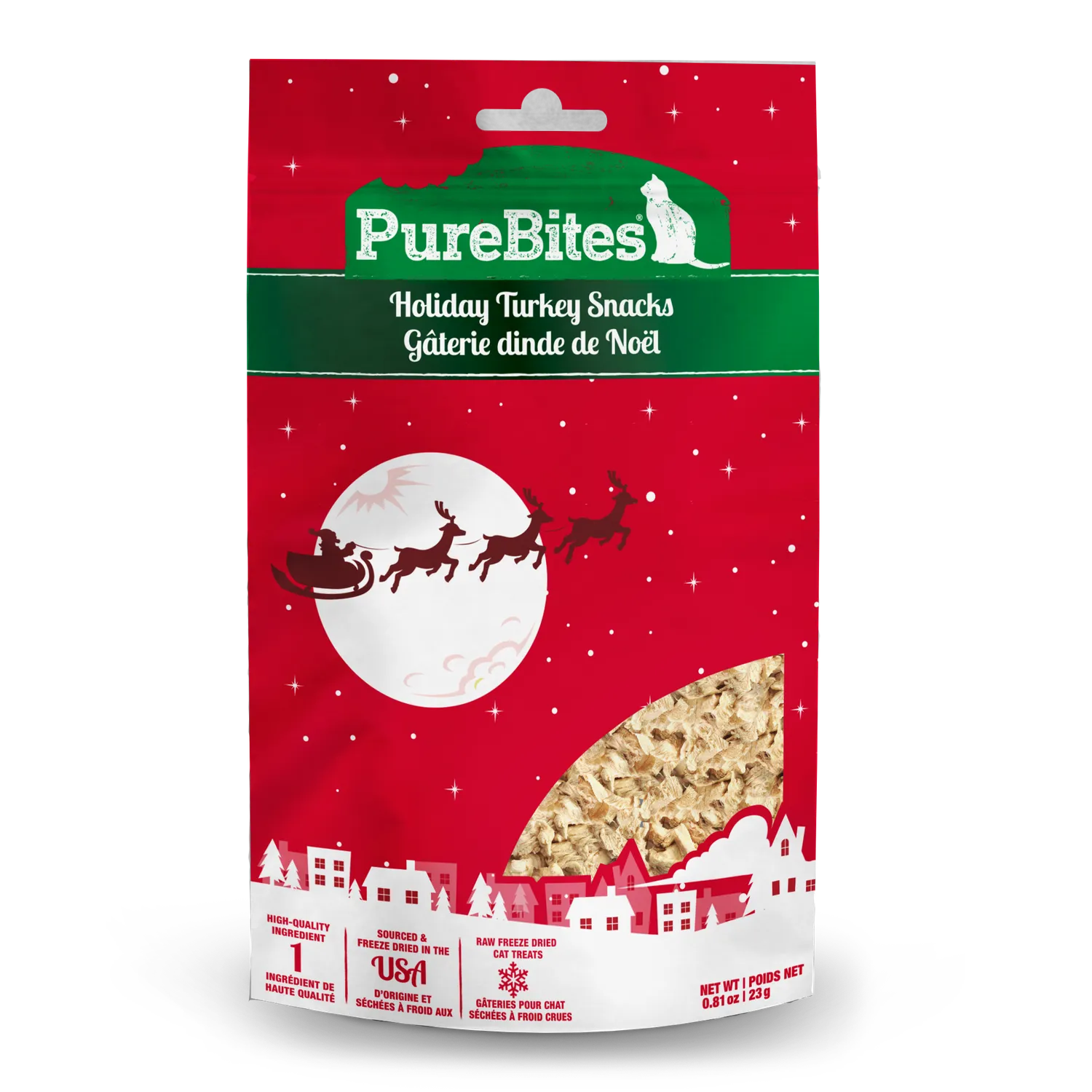 PureBites dinde friandise chat lyophilisée