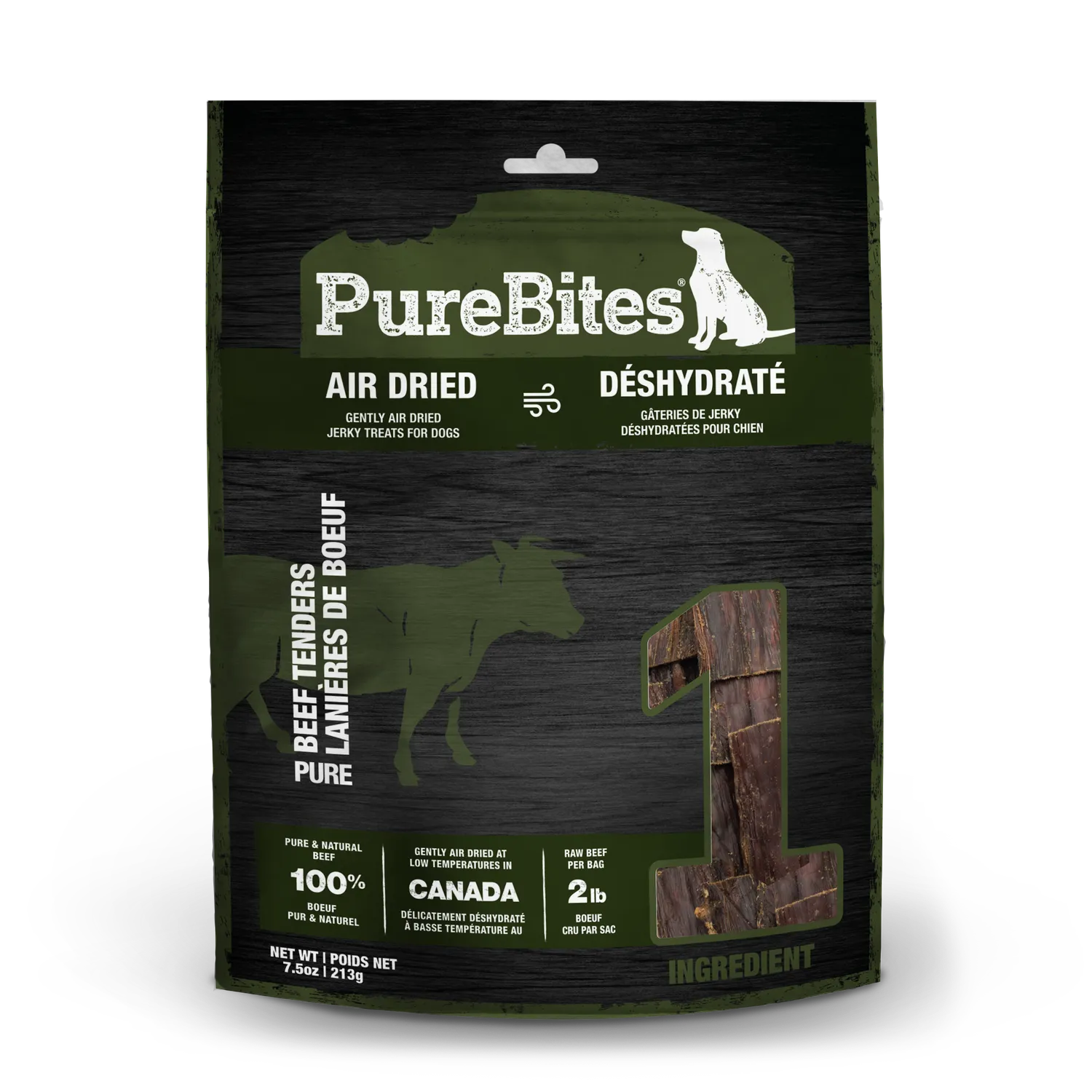PureBites jerky chien à mâcher protéine
