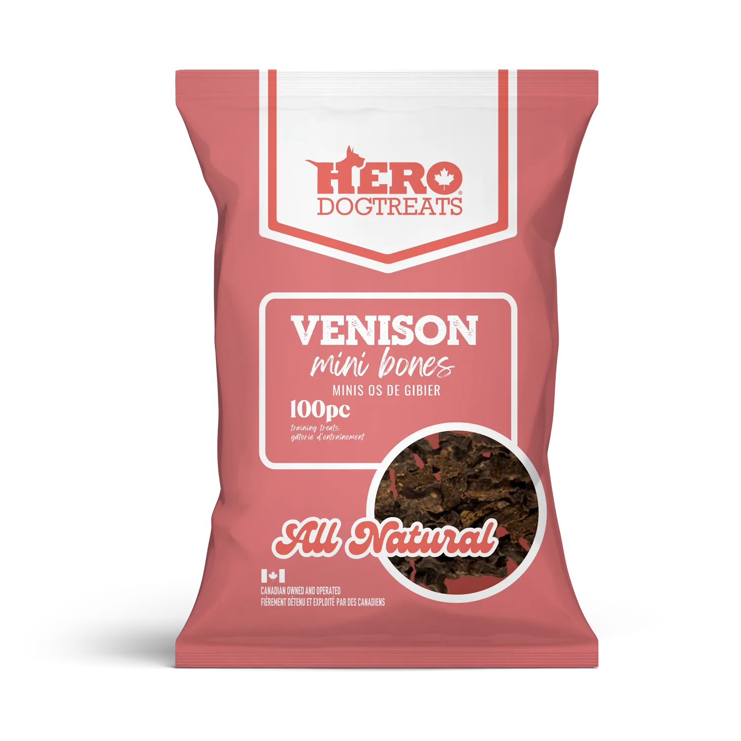 Hero Dog Treats Mini Bones mini os