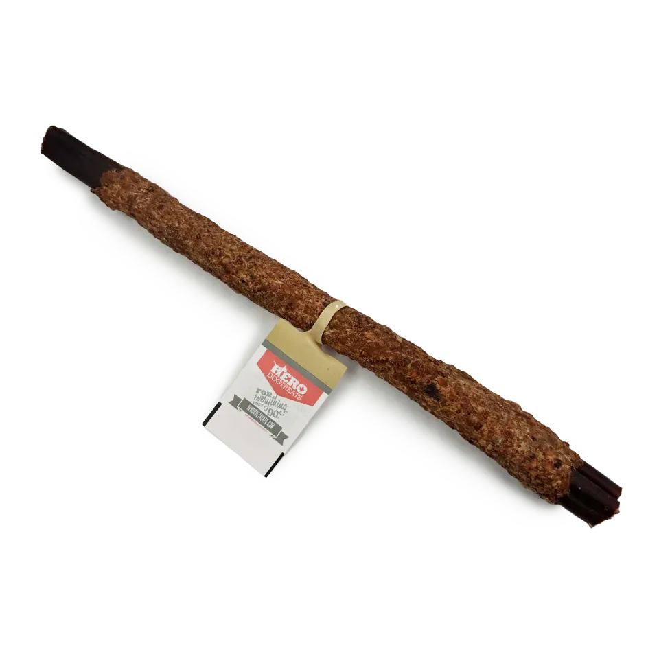 Hero Dog Treats Beef Basted Collagen Stick bâton