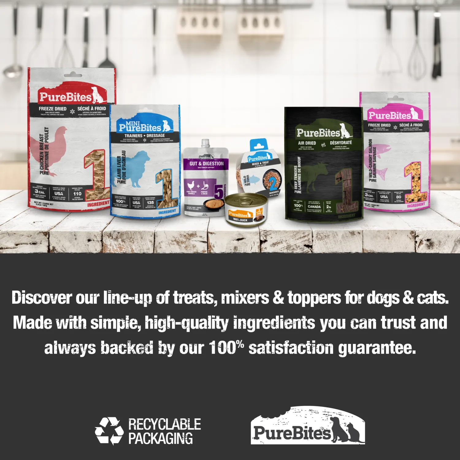 PureBites dinde friandise chat lyophilisée