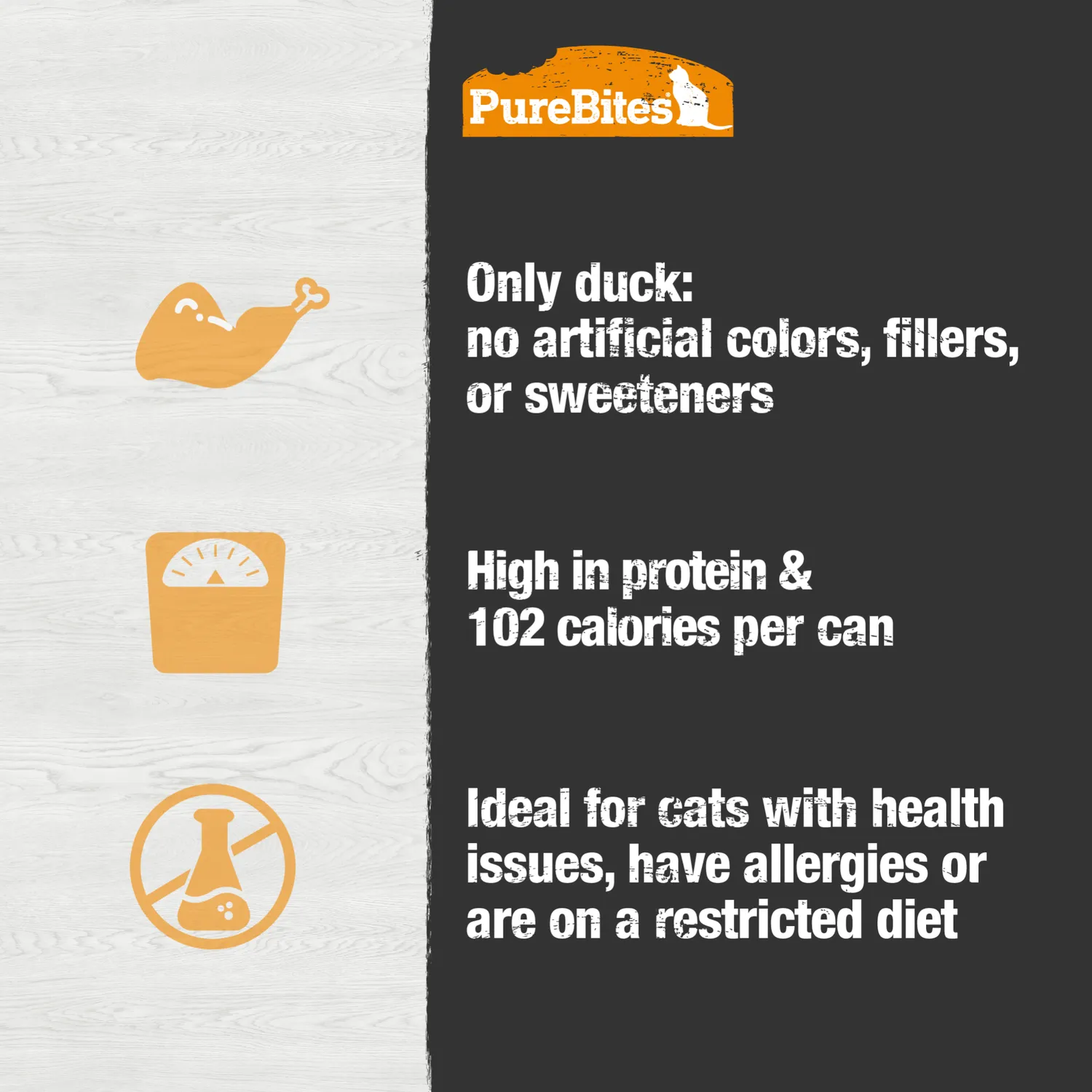 PureBites pâté chat ingrédient unique