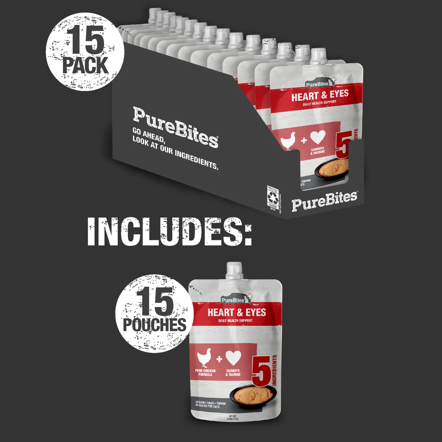 PureBites Creamy Plus crème pour chat à la taurine