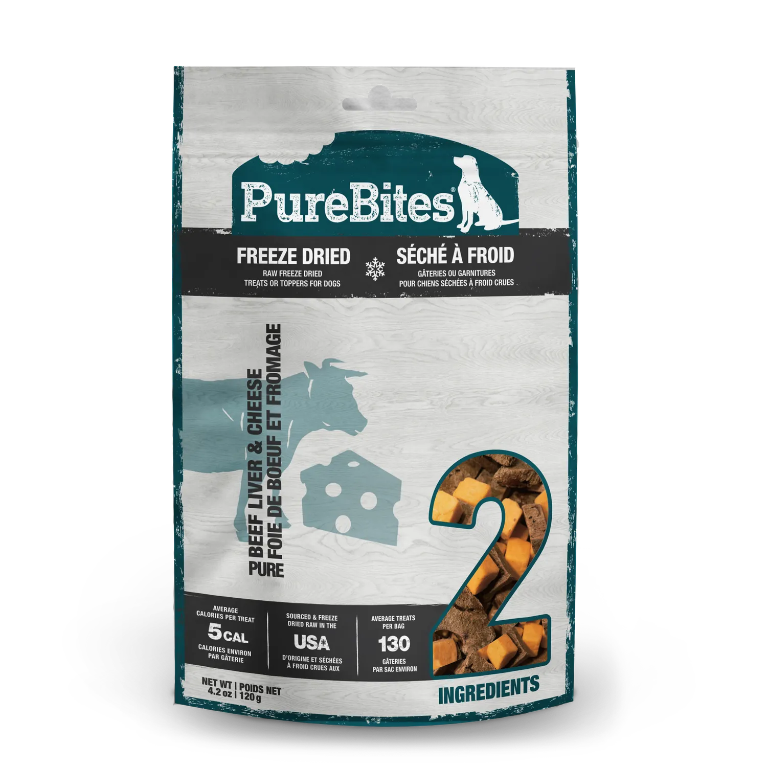 PureBites friandise pour chien lyophilisée ingrédient unique