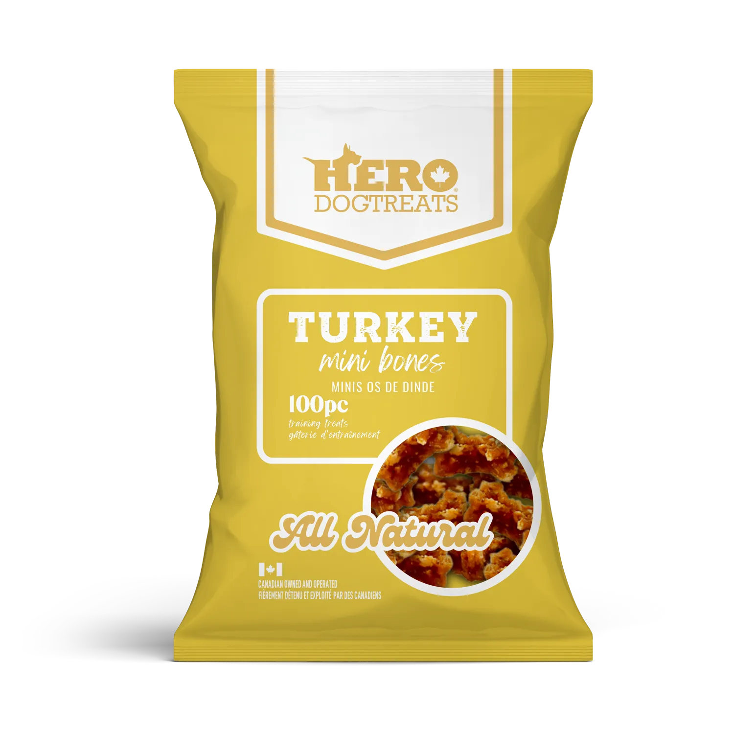 Hero Dog Treats Mini Bones mini os