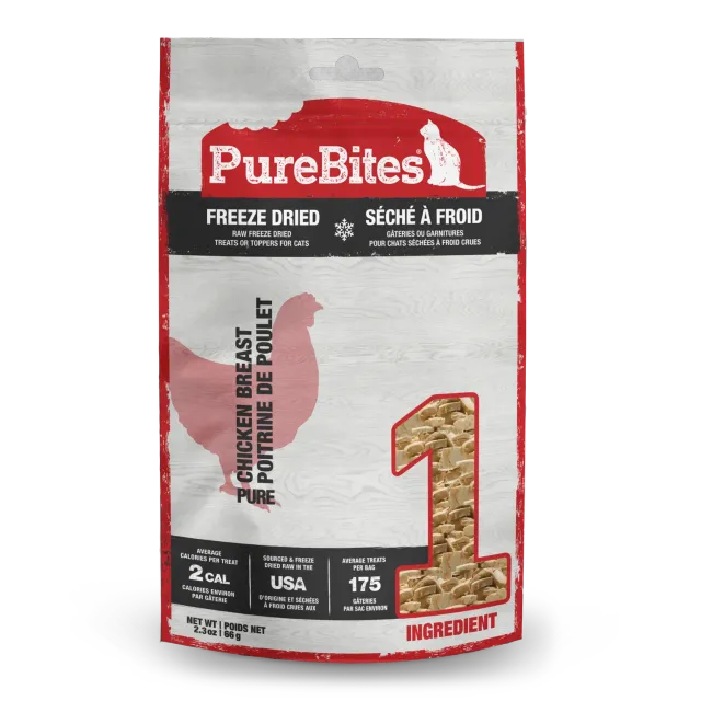 PureBites friandise chat lyophilisée protéine