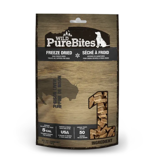 Wild PureBites friandise chien lyophilisée