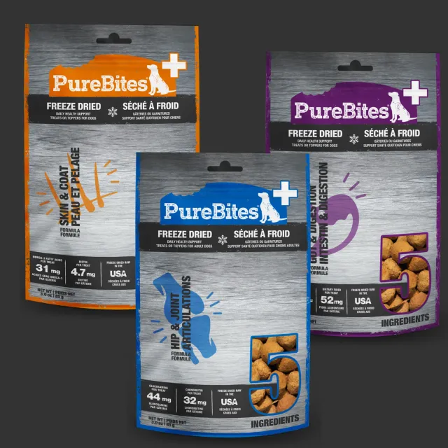 PureBites friandise lyophilisée poulet coffret 3x85g