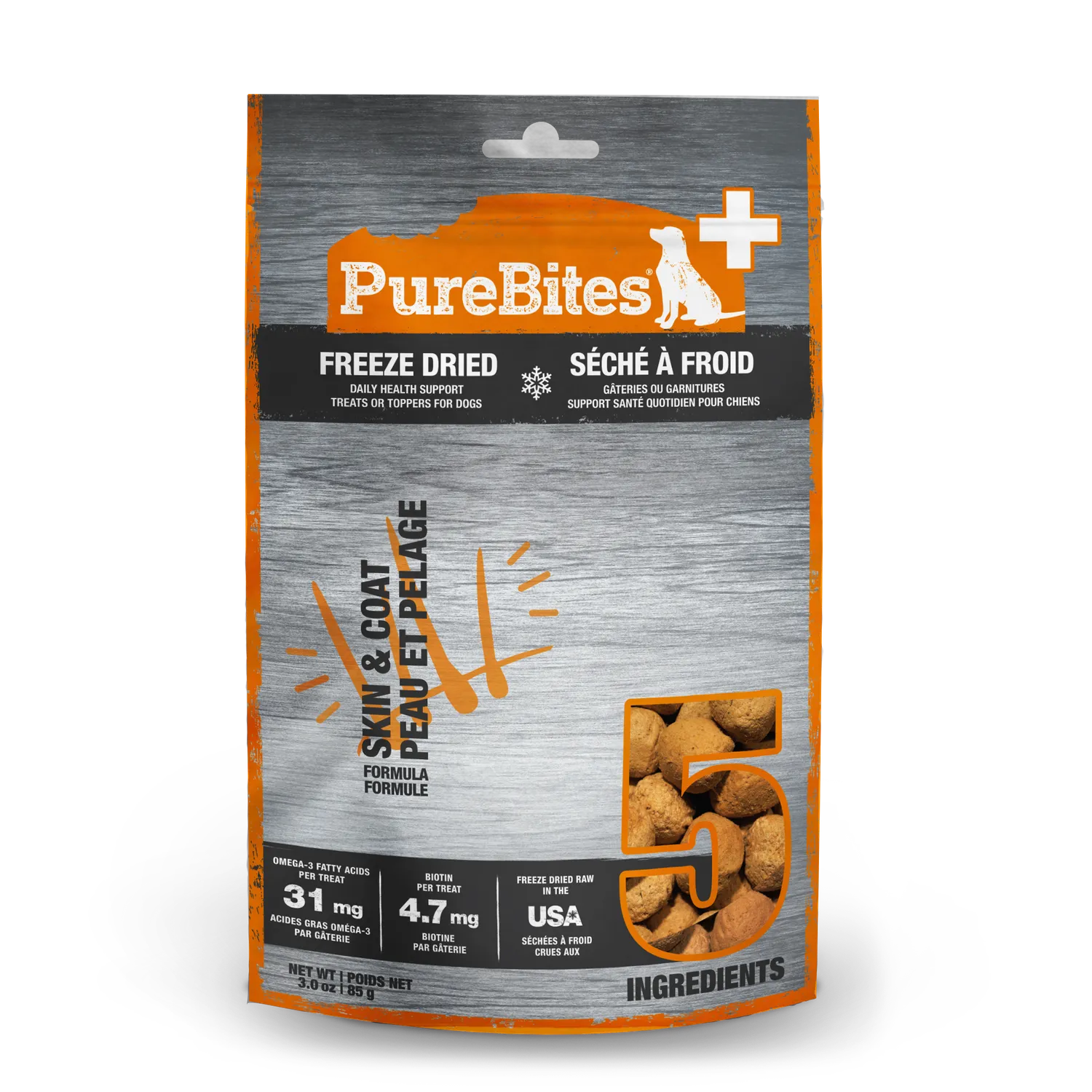 PureBites friandise pour chien lyophilisée ingrédient unique