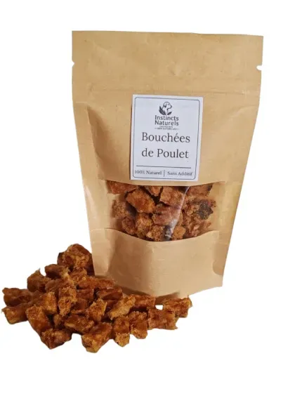 Instincts Bouchée Poulet en cube friandise moelleuse