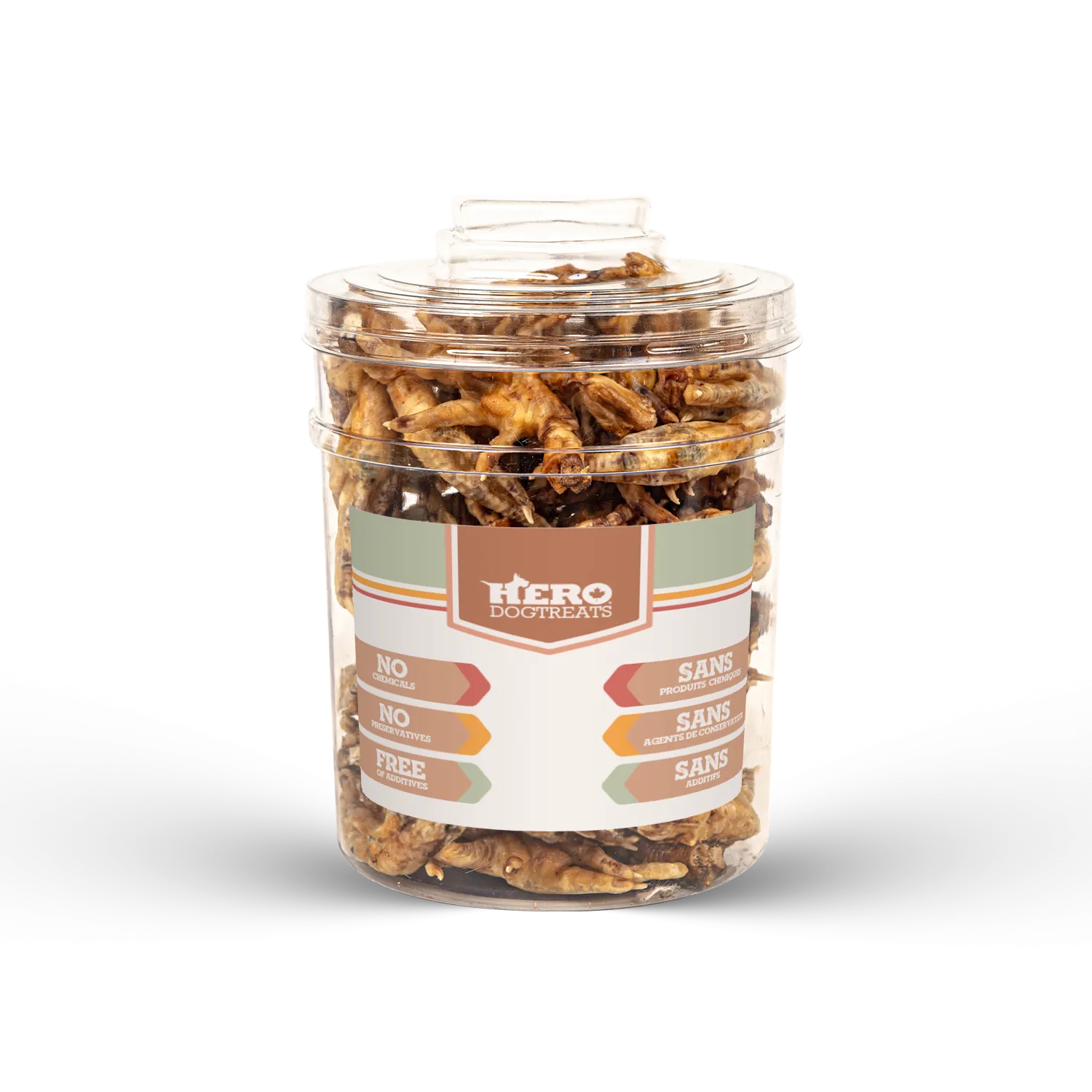 Hero Dog Treats Chicken Feet friandise pattes de poulet