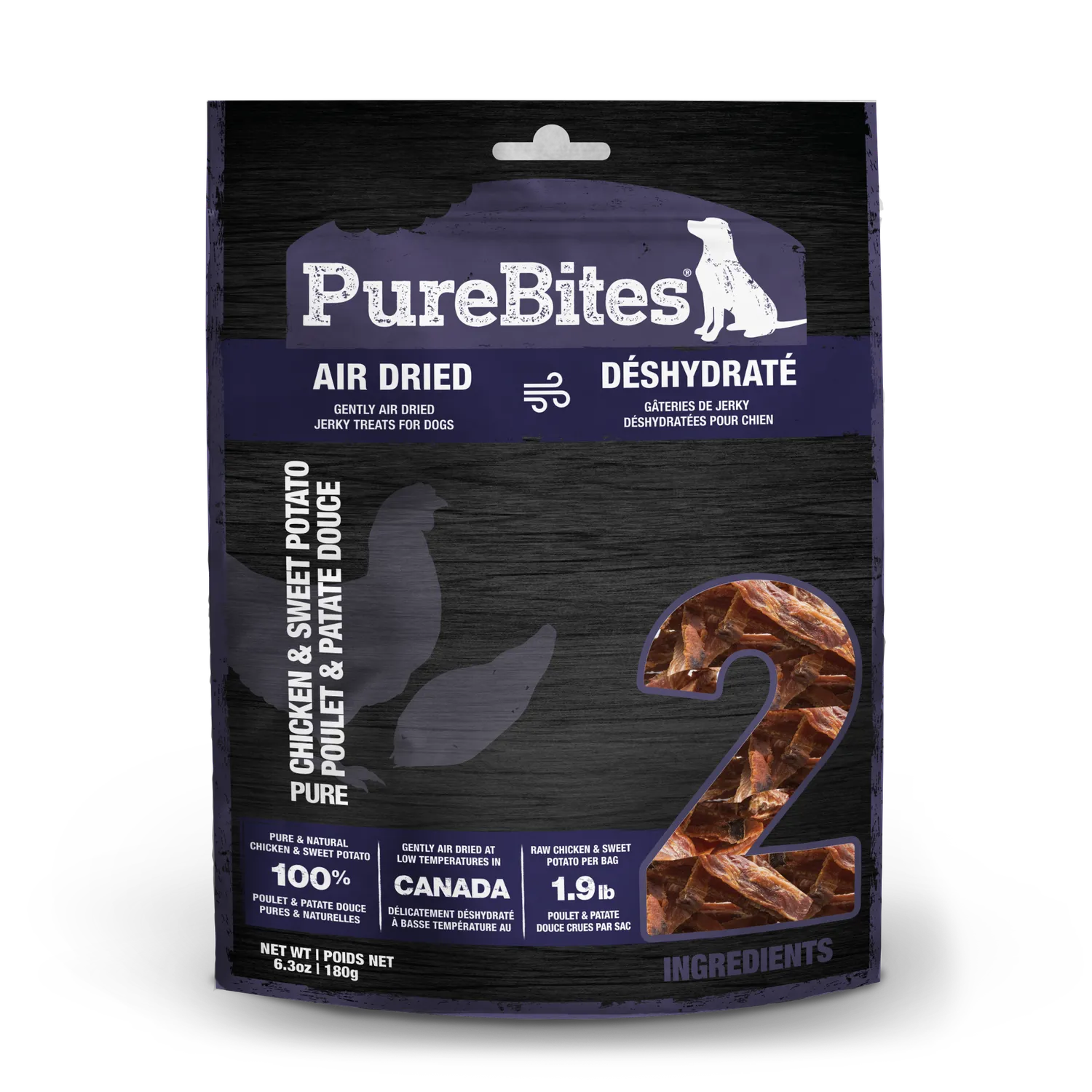 PureBites jerky chien à mâcher protéine