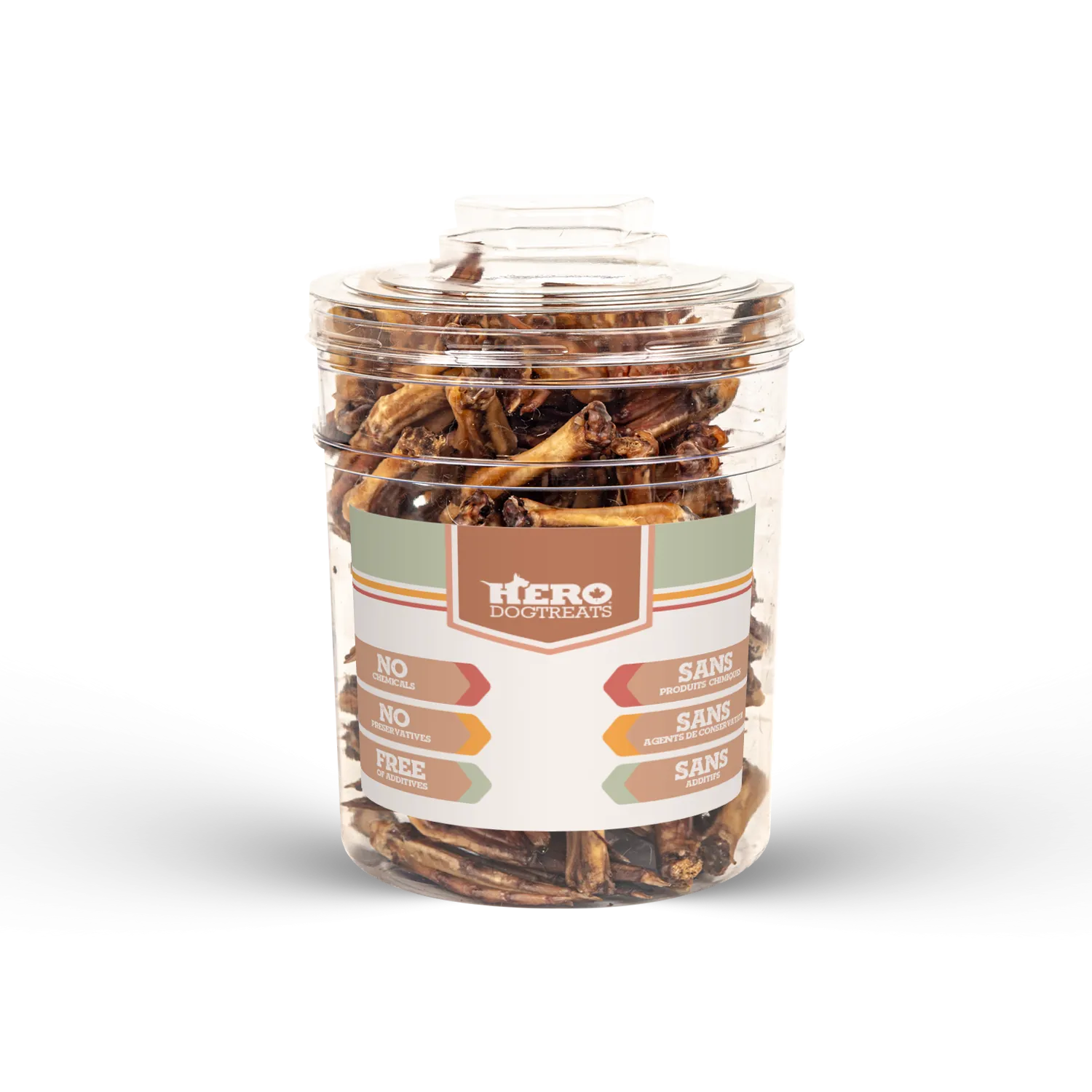 Hero Dog Treats Duck Feet pattes de canard