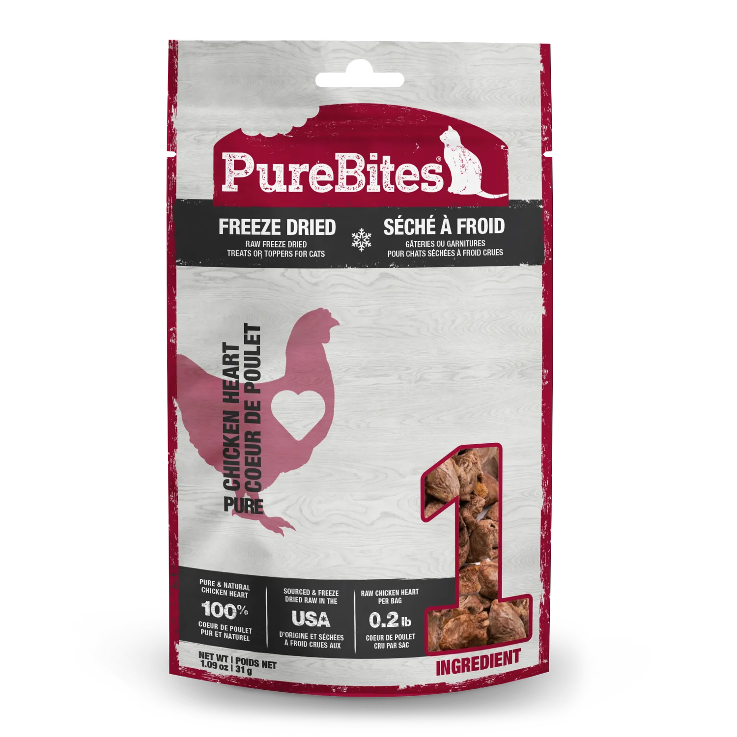 PureBites friandise chat lyophilisée protéine