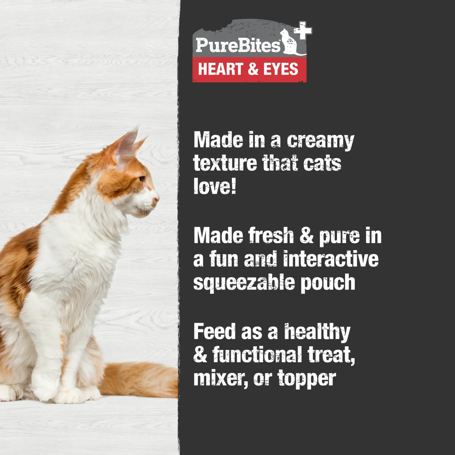 PureBites Creamy Plus crème pour chat à la taurine