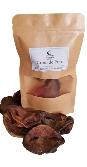 Instincts Groin de Porc friandise chiot lot et unité 54% protéines