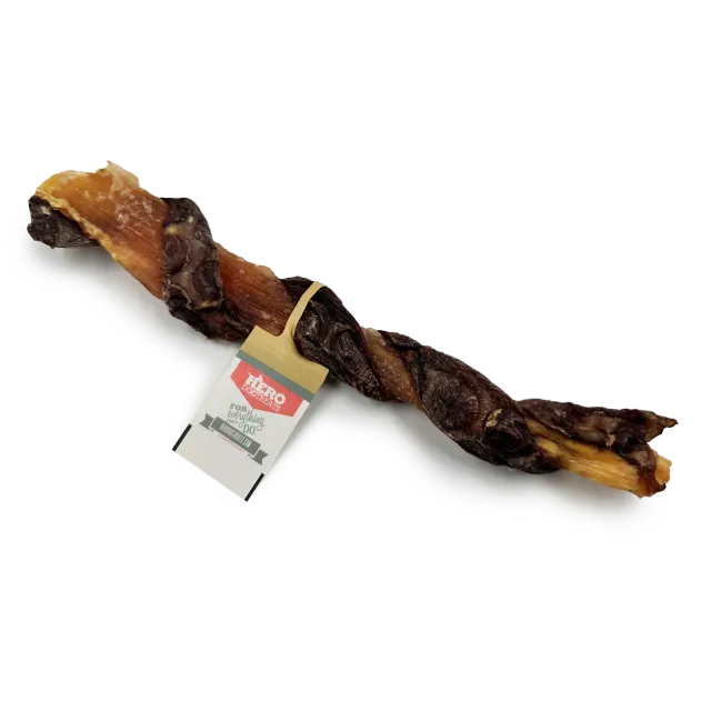 Hero Dog Treats Backstrap Gullet bœuf à mâcher
